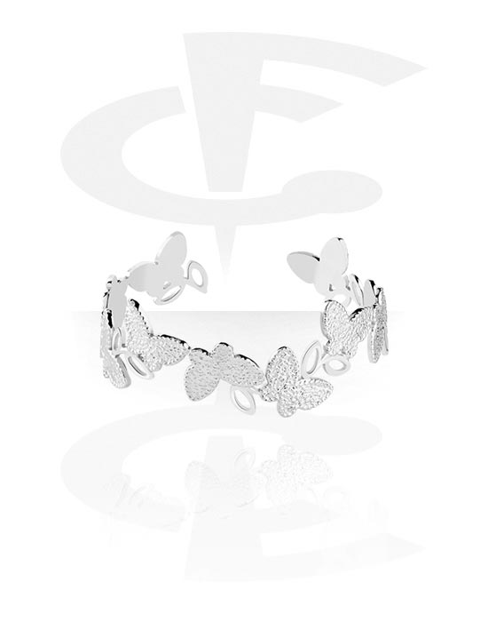 Bracelets, Bracelet tendance avec motif papillon, Acier chirurgical 316L