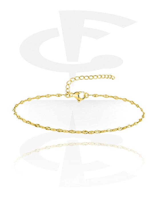 Anklets, Anklet, Gold Plated Surgical Steel 316L