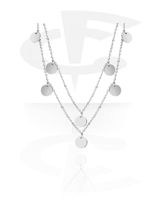 Necklaces, 2-Layered-Necklace, Surgical Steel 316L