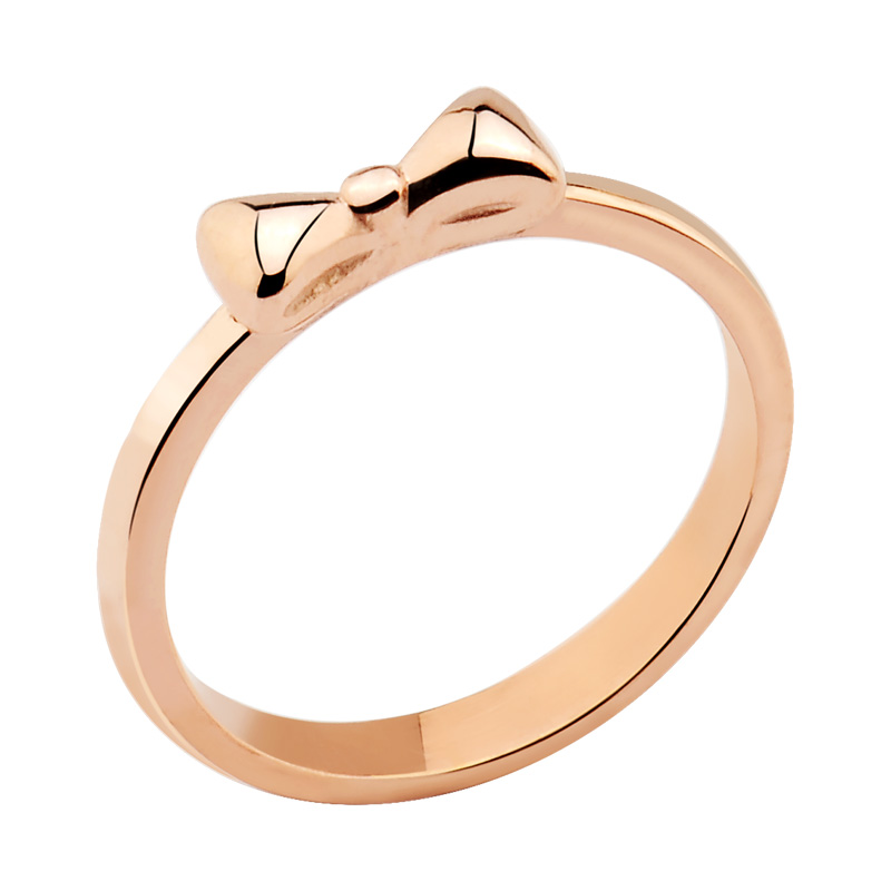 Midi-ring Met roségoud verguld chirurgisch staal Ringen