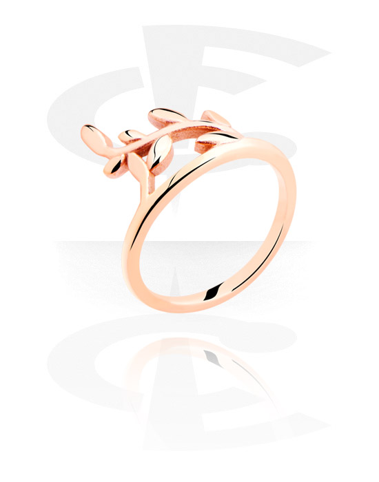 Anéis, Midi Ring, Rosegold Plated Steel