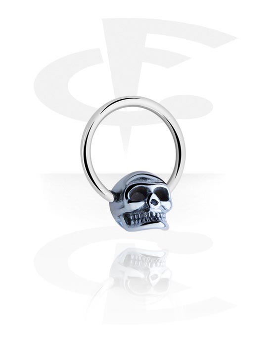 Skull captive sale bead ring