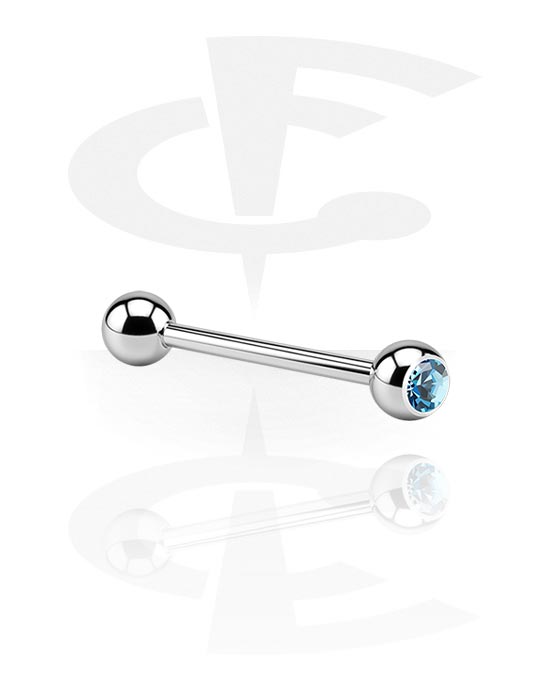 Sztangi, Jeweled Barbell, Surgical Steel 316L