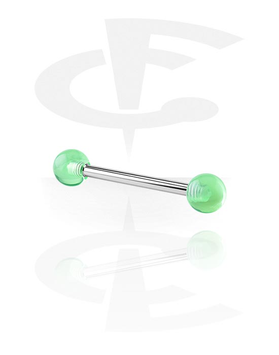 Barbells, Barbell, Acero quirúrgico 316L, Acrílico