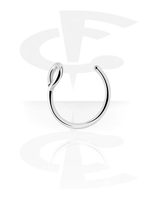 Hamis piercingek, Fake Piercing Ring, Sebészeti acél, 316L