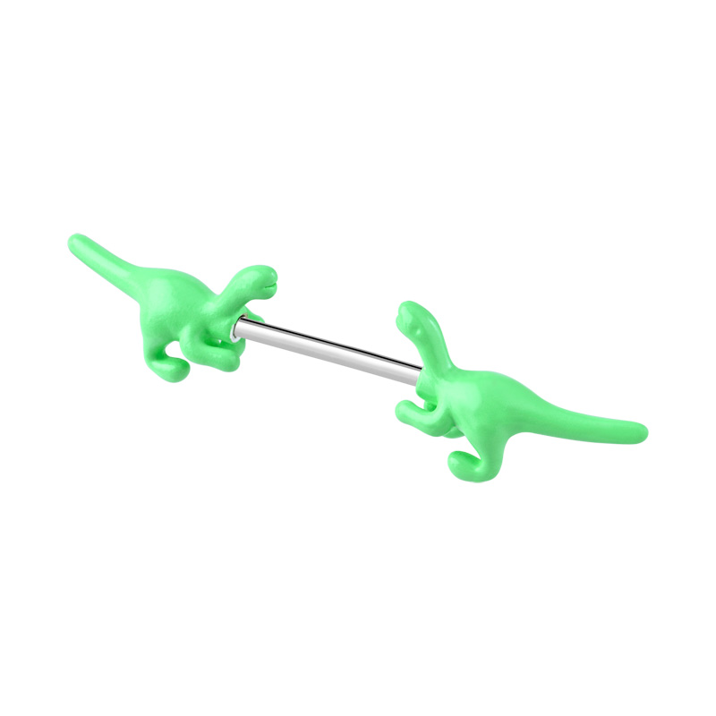 Dinosaur on sale nipple rings