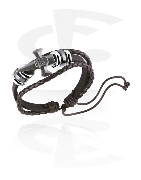 Armband, Modearmband, Läder ,  Konstläder