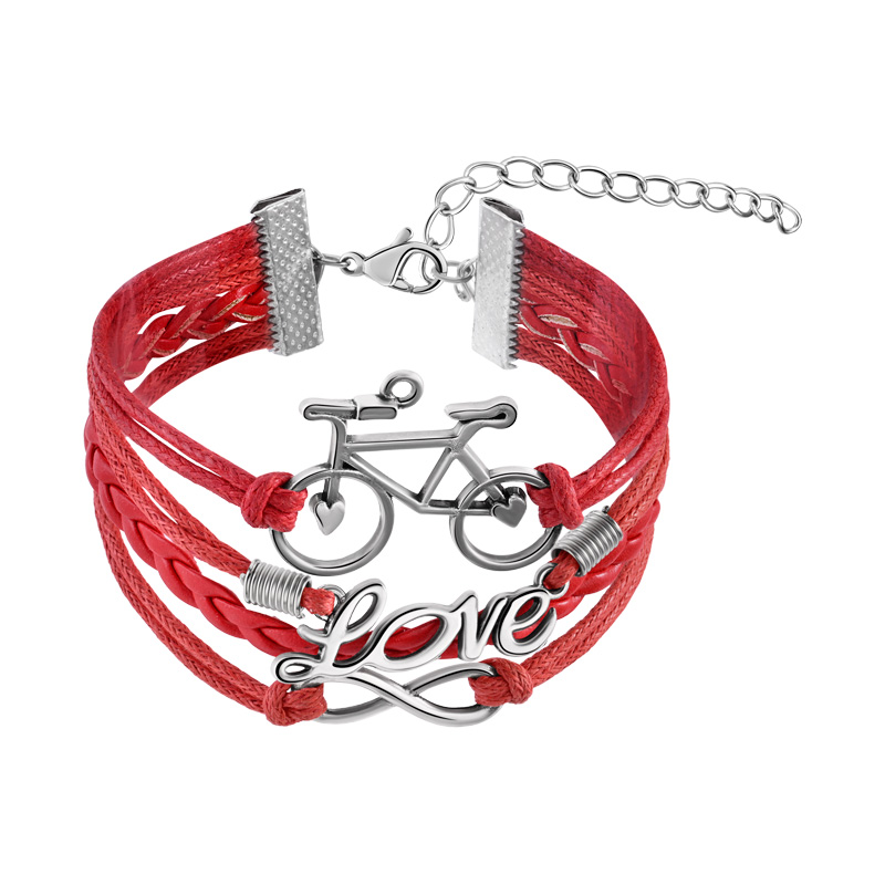 Fashion Bracelet Metaal/Leer Armbanden