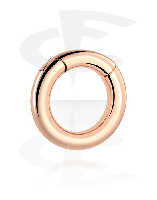 Ear weights & Hangers, Ear weight (stainless steel, rose gold, shiny finish), Rose Gold Plated Stainless Steel 316L