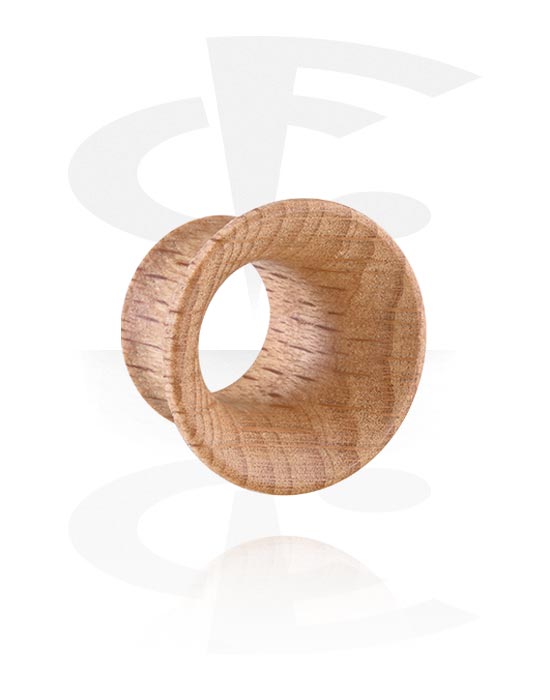 Tunnels & Plugs, Tunnel double flared (bois) avec big front flare, Bois de tamarinier