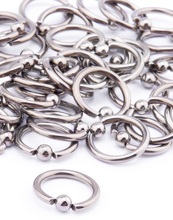 Super sale bundles, Super Sale Bundle piercingringe, Titanium