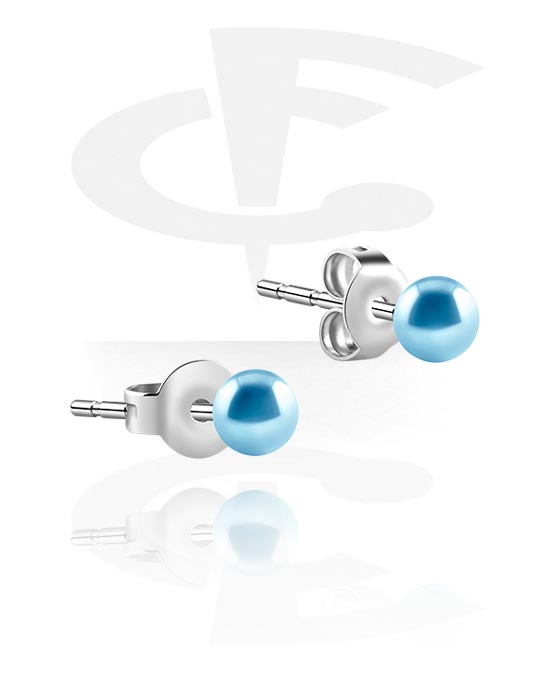 Boucles d'oreilles, Boucles d'oreilles, Acier chirurgical 316L, Acrylique