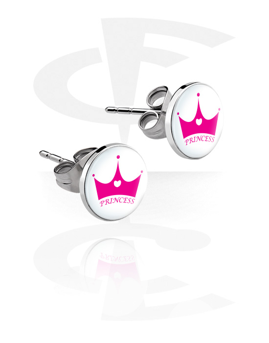 Boucles d'oreilles, Boucles d'oreilles, Acier chirurgical 316L