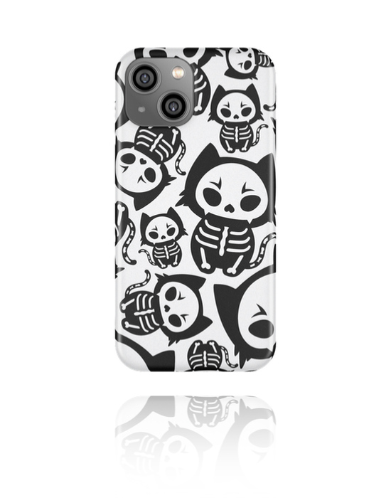 Coques de portable, Coque de portable avec motif squelette, Plastique