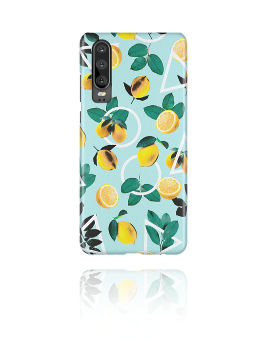 Coques de portable, Coque de portable avec design jaune "let it be", Plastique