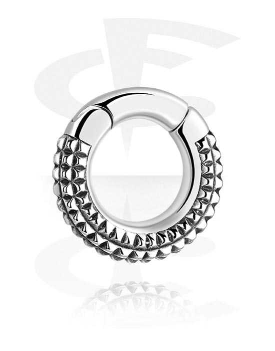 Öronvikter & Hängare, Ear weight (surgical steel, silver, shiny finish), Kirurgiskt stål 316L