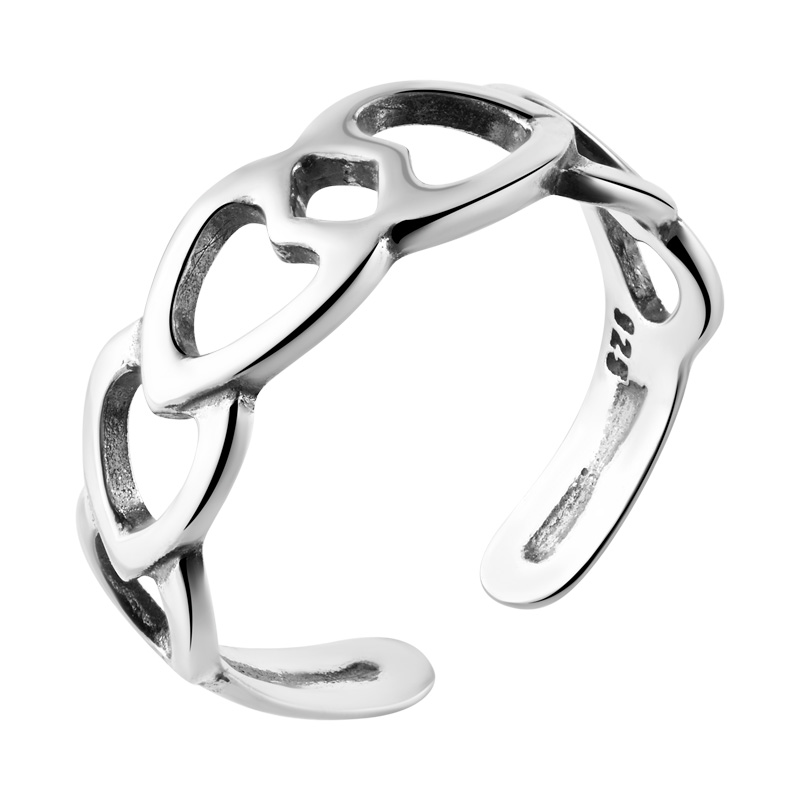 Teenring 925 Sterling Zilver Teenringen