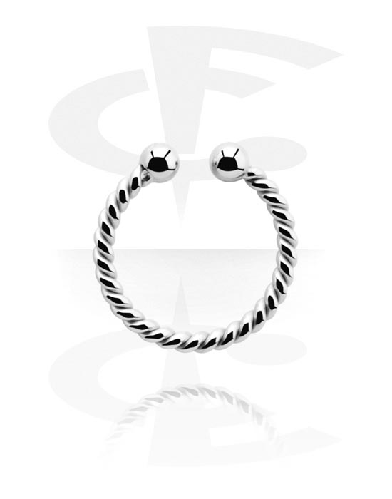 Piercing fake, Fake septum, Acciaio chirurgico 316L