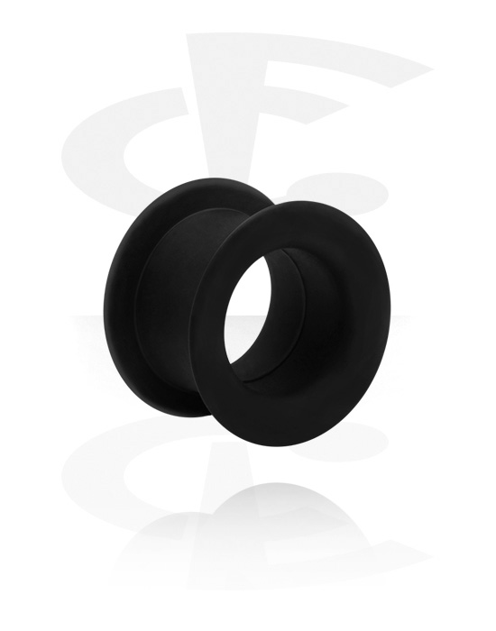 Tunnels & Plugs, Double flared tunnel (silicone, various colours), Silicone