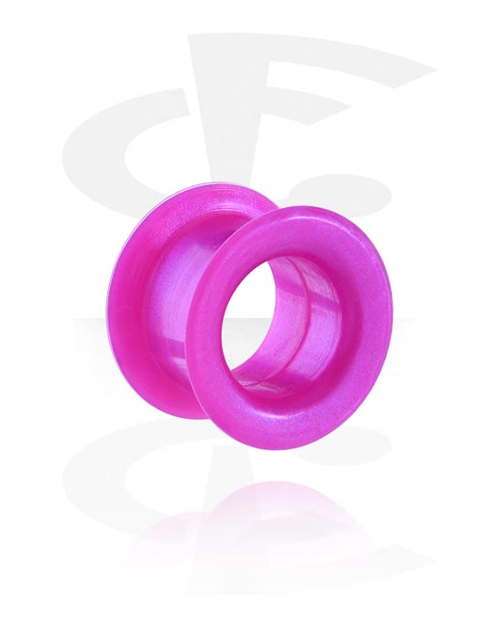 Tunnels & Plugs, Double flared tunnel (silicone, various colours), Silicone