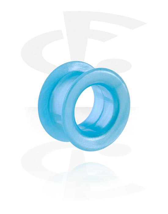 Tunnels & Plugs, Double flared tunnel (silicone, various colours), Silicone