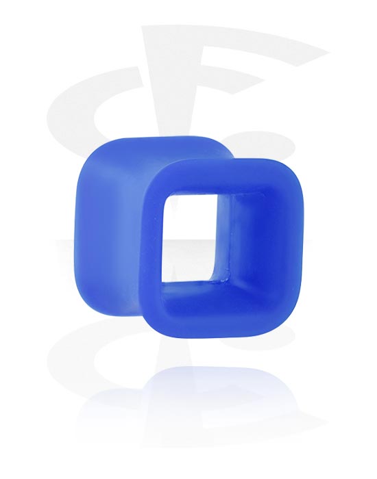 Alagutak és dugók, Squared Plug (silicone, various colours), Szilikon