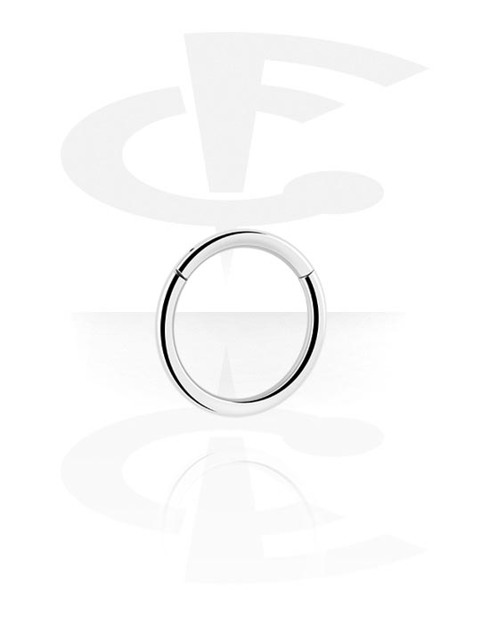Piercing Ringe, Piercing-Klicker (Titan, glänzend), Titan
