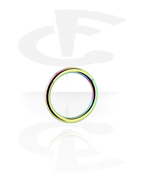 Piercing Ringe, Piercing-Klicker (Titan, glänzend), Titan