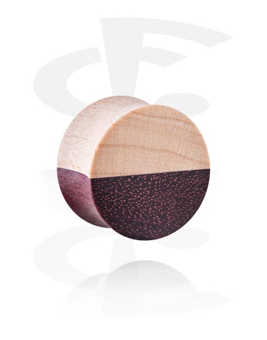 Túneles & plugs, Plug double flared (madera), Madera