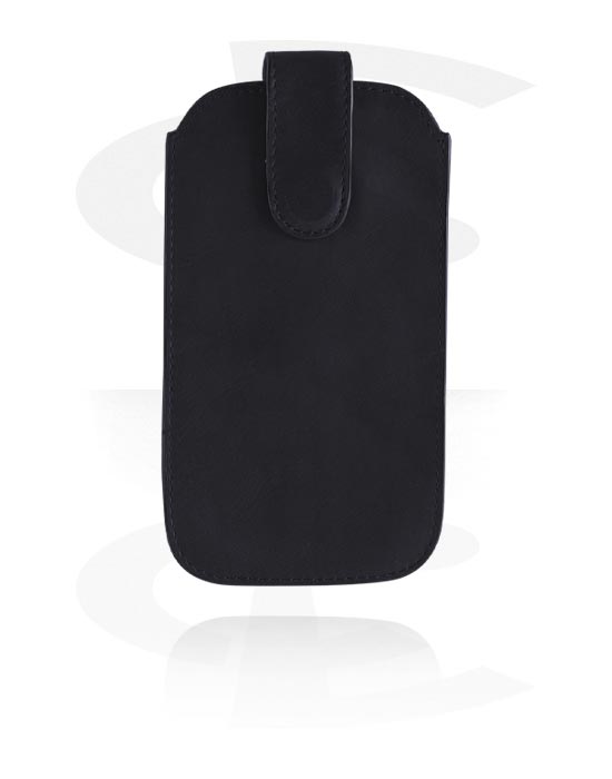 Accessoires en cuir, Housse de téléphone portable (cuir véritable, différentes couleurs) avec bouton pression, Vrai cuir